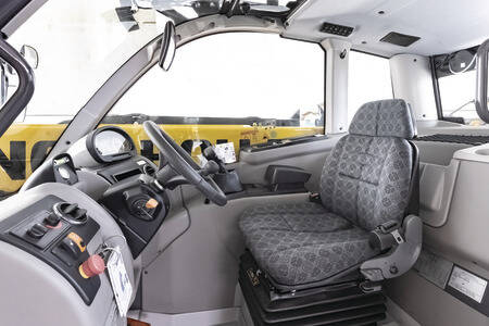 Všechny ovládací prvky na dosah ruky 