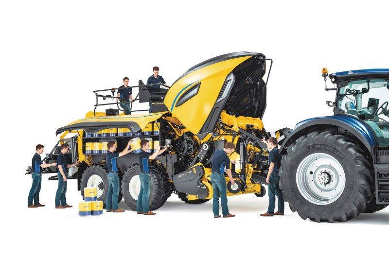 Vysoce efektivní systém 29 nožů CropCutter™ 