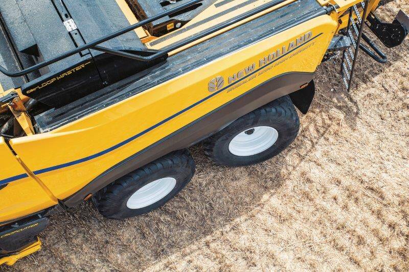 Větší pneumatiky pro ochranu půdy 