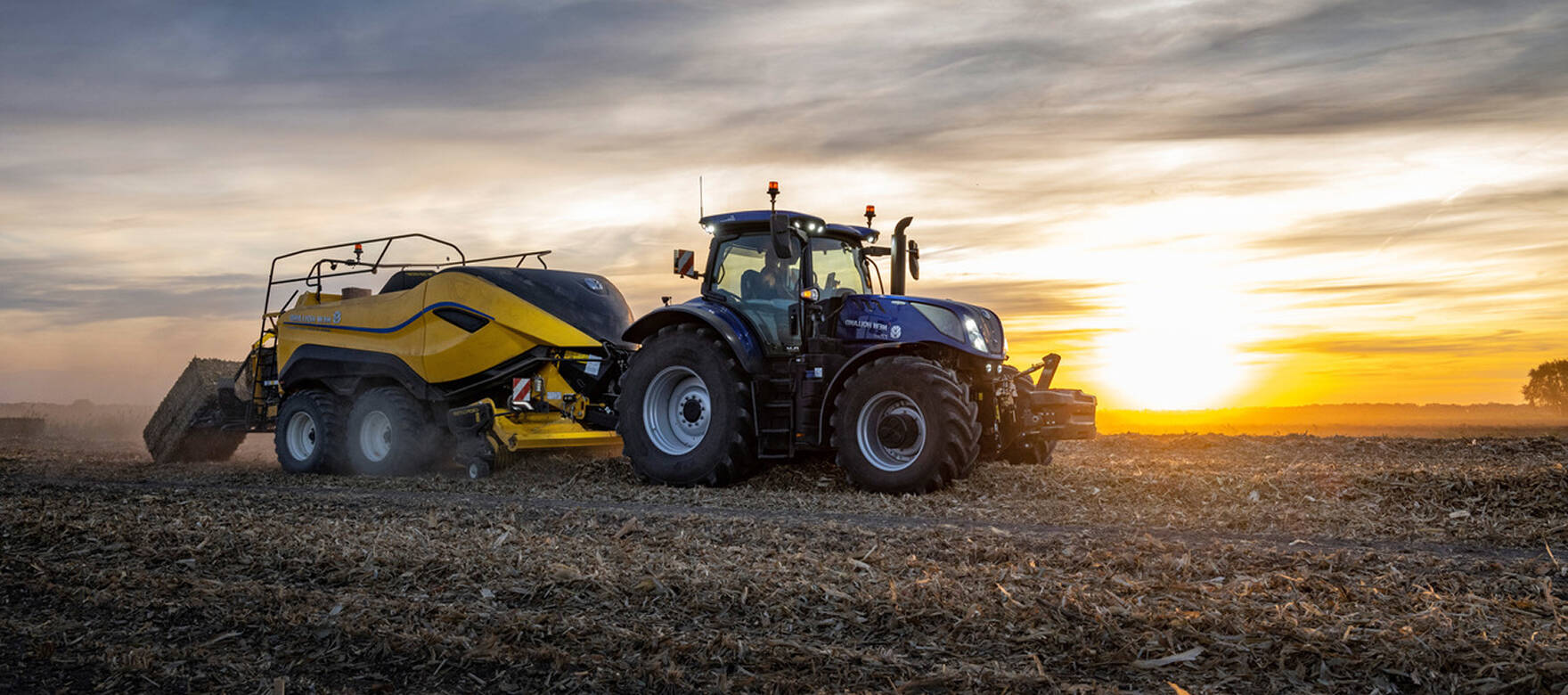 Top image - New Holland